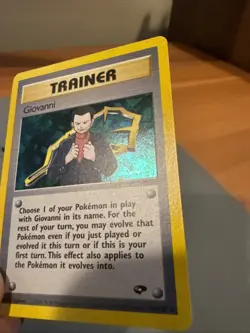 Pokemon TCG Gym Challenge Giovanni Trainer Holo Unlimited Rare Card 18/132 - Image 5