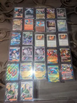 LOT of 27 - RARE Pokemon Holo Cards & Full Art Cards English - Image 1