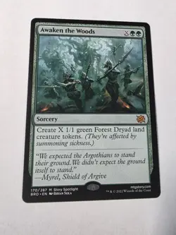Awaken The Woods - The Brother's War - Near Mint - MTG - Image 1