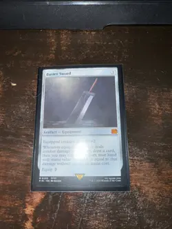 MTG Magic the Gathering Buster Sword (255/772) Final Fantasy NM - Image 1