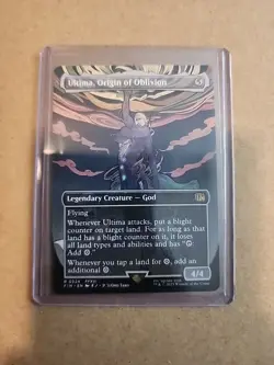 Ultima, Origin Of Oblivion (Borderless) Final Fantasy MTG Near Mint - Image 1
