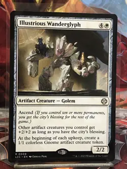 Illustrious Wanderglyph (Non-foil) Commander: Lost Caverns of Ixalan 0009 R MTG - Image 1