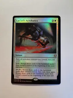 Lae'zel's Acrobatics - FOIL - MTG Commander Legends Battle for Baldur's Gate- NM - Image 1