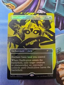 Ossification P 0001 Bloomburrow Promo Foil Magic The Gathering - Image 1