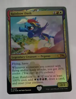 Rainbow Dash Secret Lair Drop Foil - Image 1