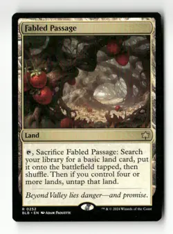 Fabled Passage Bloomburrow #252 Magic the Gathering - Image 1