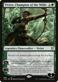 Vivien, Champion of the Wilds - Commander Legends: Battle for Baldur's Gate | MT - Image 1