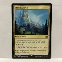 MTG Starting Town Magic: The Gathering Final Fantasy Rare #0289 - Image 1