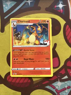 Pokemon Charizard 025/185 - PLAYED - Play! Prize pack Series 1 - Non Holo - Image 1