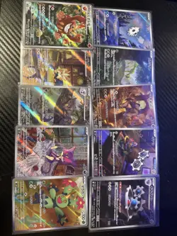 Pokemon Japanese White Flare And Black Bolt AR Lot (10 ARs) NO Dupes - Image 1