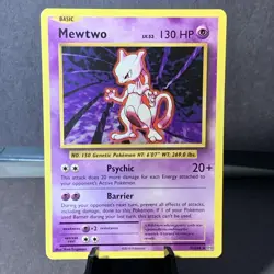 Pokemon TCG Mewtwo 51/108 XY Evolutions Non Holo Rare - Image 1