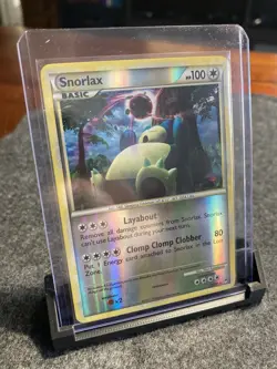 Pokemon TCG - Snorlax (33/95) Call of Legends - Reverse Holo - NM/LP - Image 5