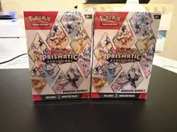 Pokemon TCG Prismatic Evolutions Booster Bundle - Lot of 2 - Sealed - Image 1