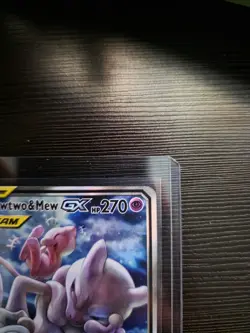 Pokemon TCG Mewtwo & Mew GX SM191 Tag Team Black Star Promo Sun & Moon - Image 2