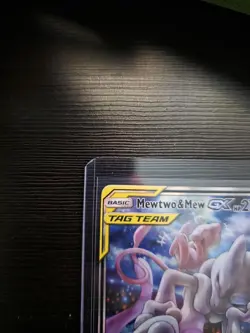 Pokemon TCG Mewtwo & Mew GX SM191 Tag Team Black Star Promo Sun & Moon - Image 3