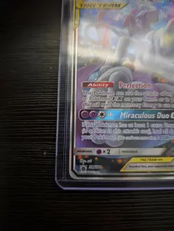 Pokemon TCG Mewtwo & Mew GX SM191 Tag Team Black Star Promo Sun & Moon - Image 4