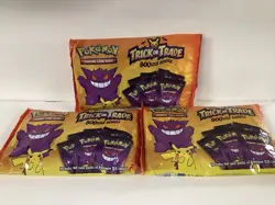 Pokemon Trick or Trade Lot Of 3 BOOster Bundles - Image 1
