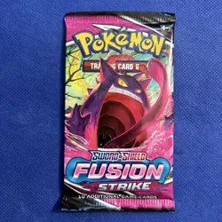 Pokemon TCG | Fusion Strike Sealed Booster Pack Gengar Art - Image 1
