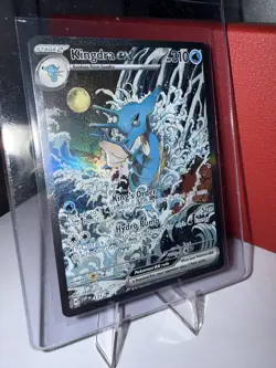 KINGDRA EX 2024 Pokemon Scarlet & Violet Black Star Promo #131 - Image 1
