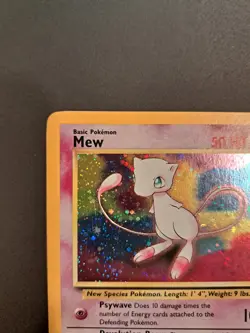 Promo Mew #9 Holo Black Star Pokemon TCG Vintage WOTC LP/NM - Image 3