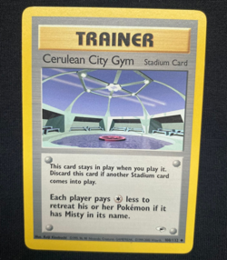 Pokemon TCG Cerulean City Gym Gym Heroes 108/132 Regular (NM/LP) - Image 1