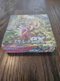Scarlet EX Booster Box [SV1S] Pokemon - JPN Scarlet & Violet - FREE SHIPPING -US - Image 2