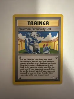 Pokemon Personality Test 102/105 Neo Destiny Regular - Image 1