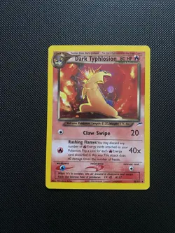 Carta Pokemon Dark Thyplosion 10/105 Neo Destiny Eng - WOTC- Excellent - Image 1