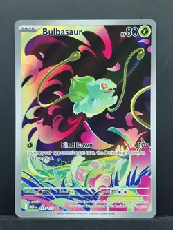 Pokemon TCG Bulbasaur 133/132 Secret Rare - Mega Evolution Set (NM/M) Pack Fresh - Image 1