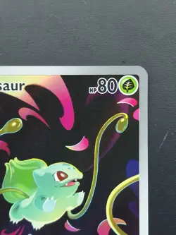 Pokemon TCG Bulbasaur 133/132 Secret Rare - Mega Evolution Set (NM/M) Pack Fresh - Image 3