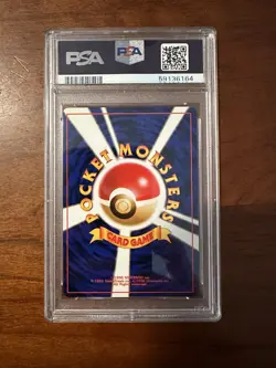 1997 Pokemon Japanese Fossil Moltres Holo Rare #146 PSA 9 MINT - Image 2