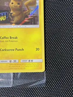 Detective Pikachu SM190 Sealed Pokemon 2019 Black Star Promo DVD Stamped Holo - Image 4