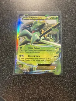 Pokemon TCG Sceptile EX 7/98 Holo Full Art Rare Ancient Origins - Image 1