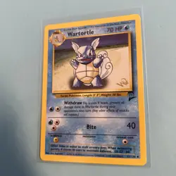 Wartortle - Gold WOTC Stamped Promo - 63/130 Base Set 2 - Pokemon TCG 2000 NM/M - Image 2