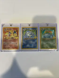 *MINT* 2021 Pokemon Celebrations! Collection Charizard Venusaur Blastoise - Image 1