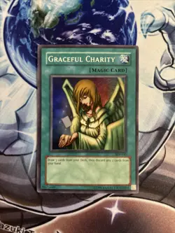 Graceful Charity SDP-040 Super Rare Unlimited Yugioh LP (ST) (27) - Image 1