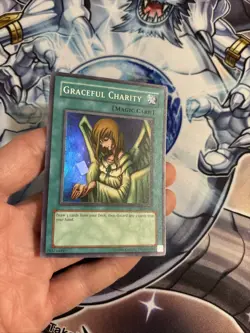 Graceful Charity SDP-040 Super Rare Unlimited Yugioh LP (ST) (27) - Image 2