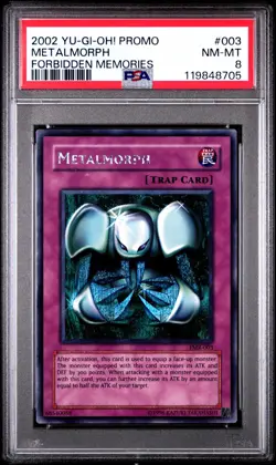 2002 YU-GI-OH! FMR-FORBIDDEN MEMORIES PROMO #003 red eyes, harpies metalmorph 3 - Image 2