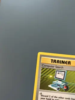 Pokemon TCG WOTC 2000 Base Set 2: Computer Search 101/130 - Rare Card - LP - Image 2