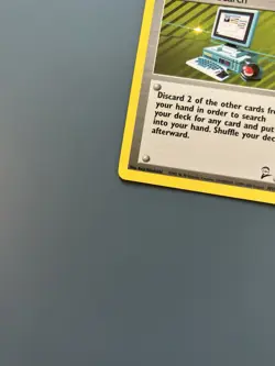 Pokemon TCG WOTC 2000 Base Set 2: Computer Search 101/130 - Rare Card - LP - Image 4