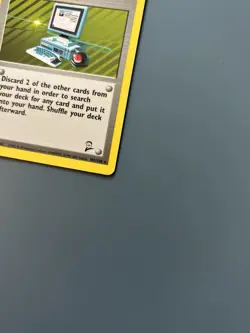 Pokemon TCG WOTC 2000 Base Set 2: Computer Search 101/130 - Rare Card - LP - Image 5