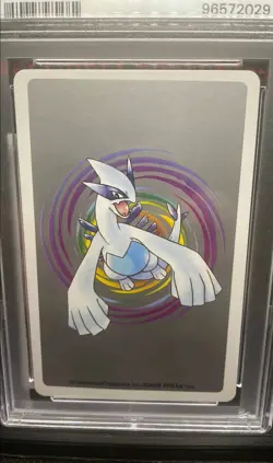 2000 Pokemon Silver Version Playing Cards Chikorita Ace Of Clubs PSA GEM MT 10 - Image 4