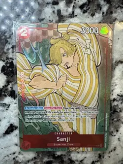Sanji (English Version 1st Anniversary Set) OP01-013 One Piece Cards Foil - Image 1