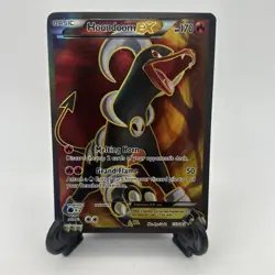 Pokemon Breakthrough Houndoom EX Full Art Holo Card 153/162 Good Condition - Image 1