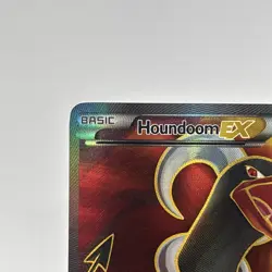 Pokemon Breakthrough Houndoom EX Full Art Holo Card 153/162 Good Condition - Image 2