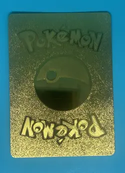 Pokemon Gold Foil Fan Art Card Mewtwo GX Dark Nova - Image 2
