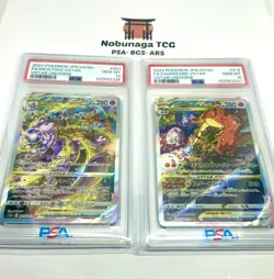 PSA 10 Mewtwo Charizard VSTAR SAR s12a 221 212/172 Japanese Pokemon Card - Image 1