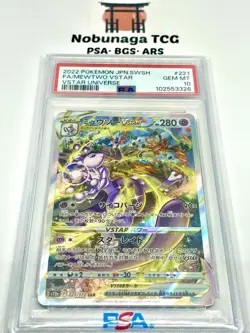 PSA 10 Mewtwo Charizard VSTAR SAR s12a 221 212/172 Japanese Pokemon Card - Image 3