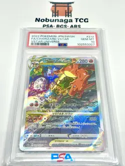PSA 10 Mewtwo Charizard VSTAR SAR s12a 221 212/172 Japanese Pokemon Card - Image 4