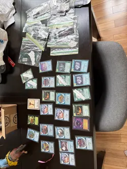Vintage MTG Magic the Gathering Cards 1990's Lot with Misc - Image 1